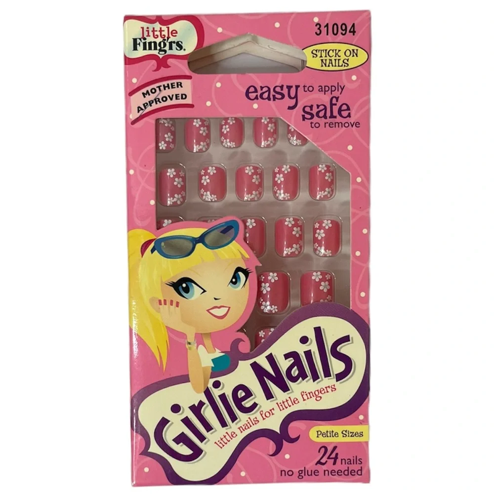 Pretty Girls Fun Bundle Cloth Dolly Sunglasses Hair & Little Girl Nail Gift Set